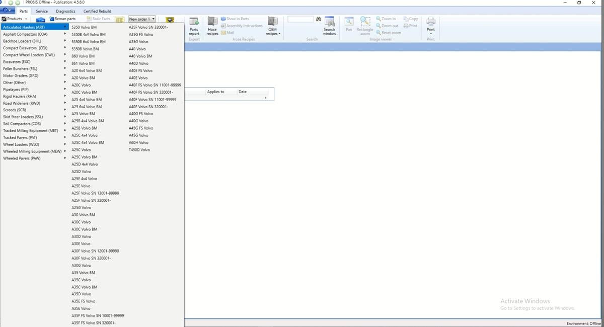 Volvo Prosis 2025 Offline Service Information - 5