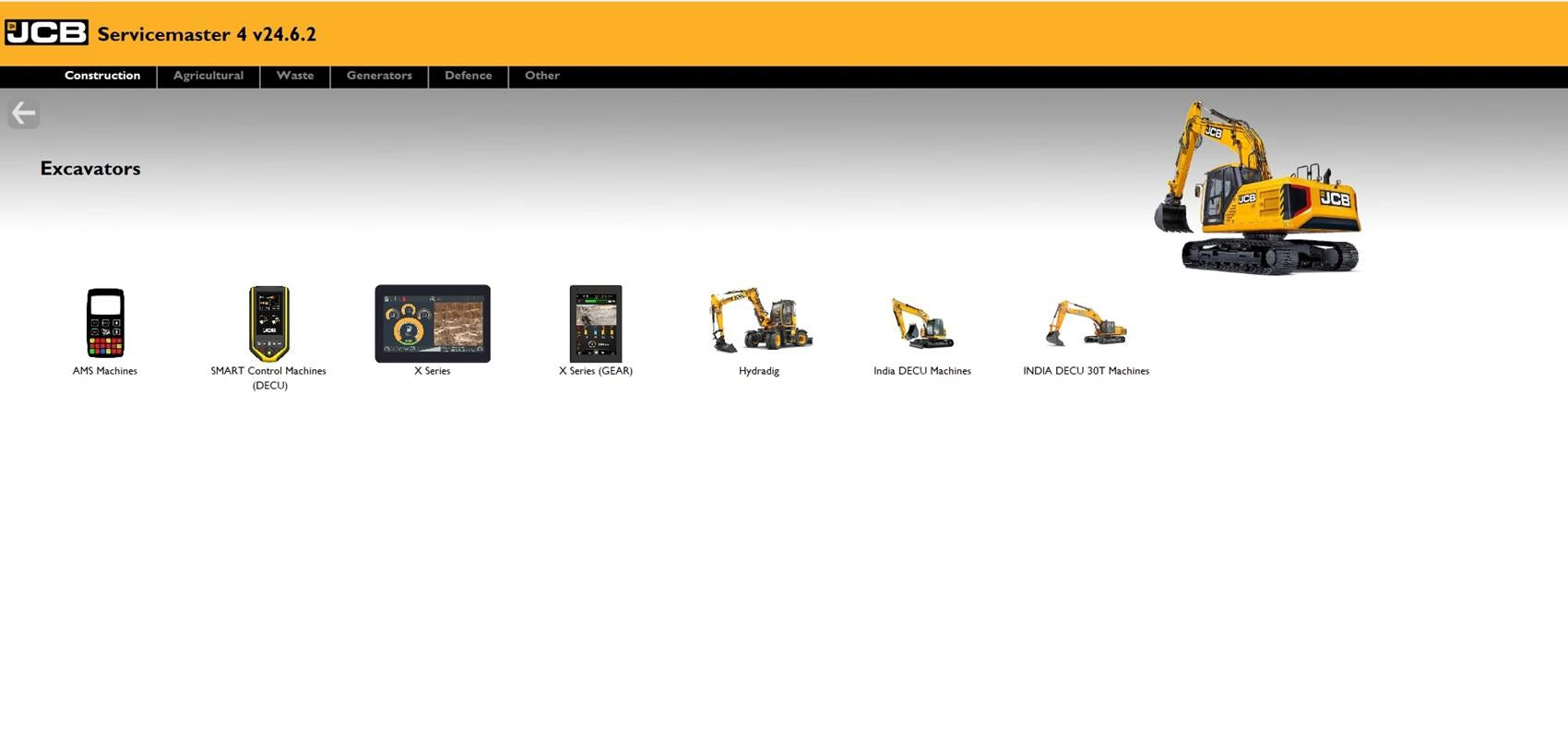 JCB ServiceMaster 4 2025 - 2