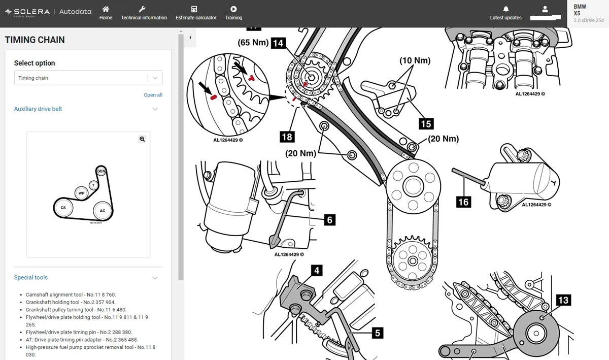 Autodata online for 1 year D and R kit Eng 2025 - 4