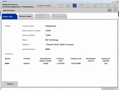 BMW ISTA-D 4.39, ISTA-P 3.71, E-Sys Plus 3.8, ETK, INPA, NSC Expert, SP-Daten 71 (Acronis image) - 2
