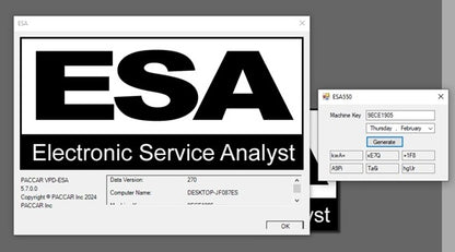 Paccar Electronic Service Analyst (ESA) 5.7 2025