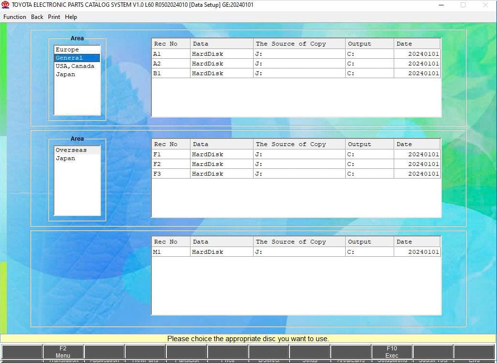 Toyota &amp; Lexus EPC 01.2024 (All regions) - 2