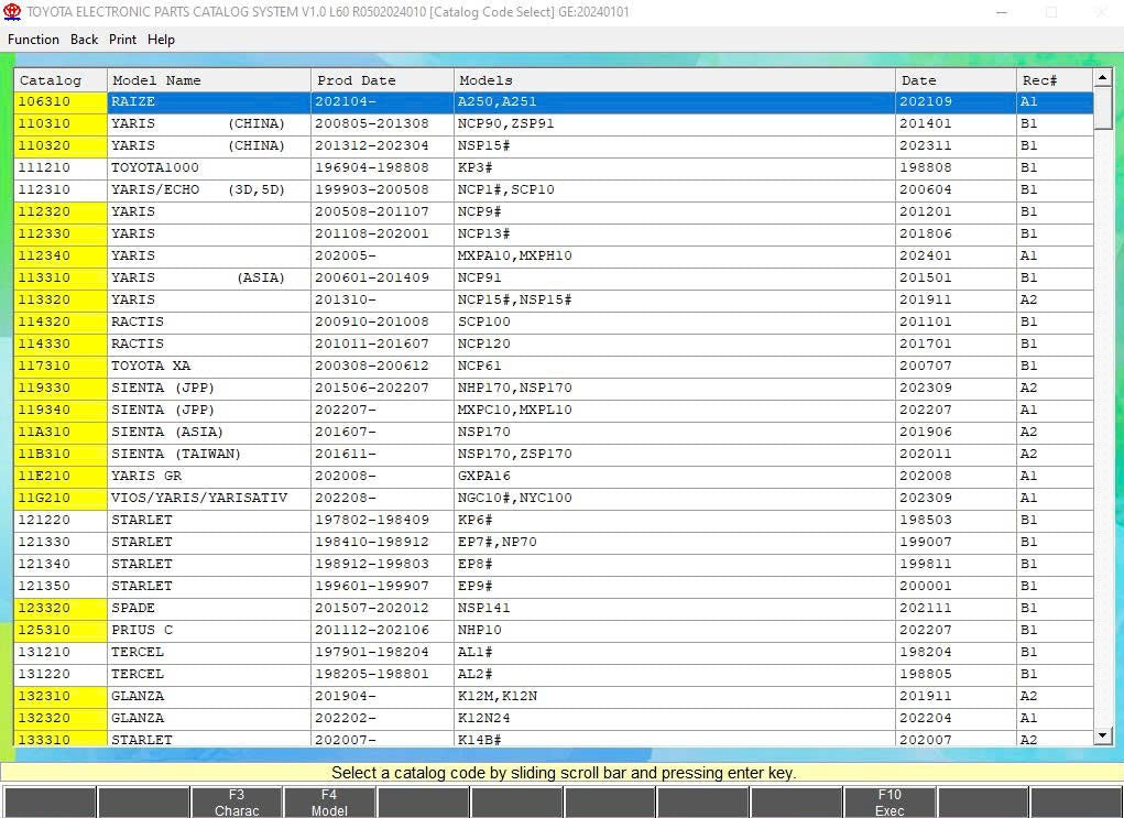 Toyota &amp; Lexus EPC 01.2024 (All regions) - 3